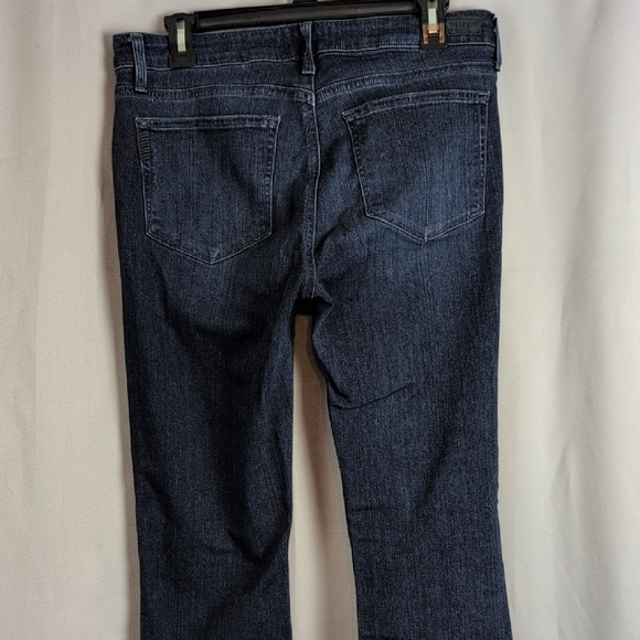 PAIGE Dark Blue Flare Jeans - Picture 7 of 13